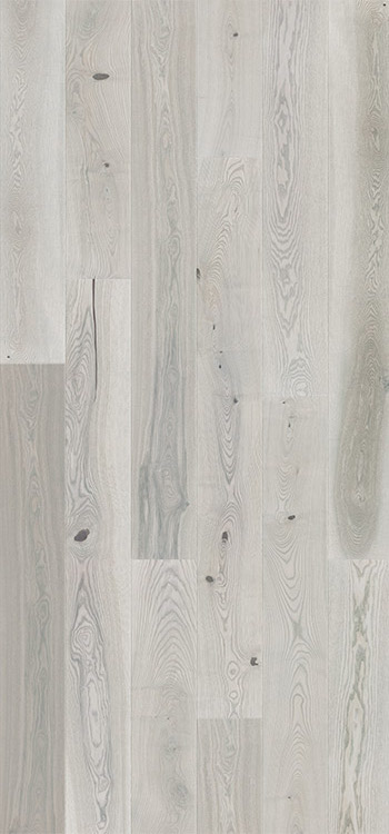 Drevená podlaha Jaseň Platinium Grande, matný lak, kartáč, 4V, 14x180x2200