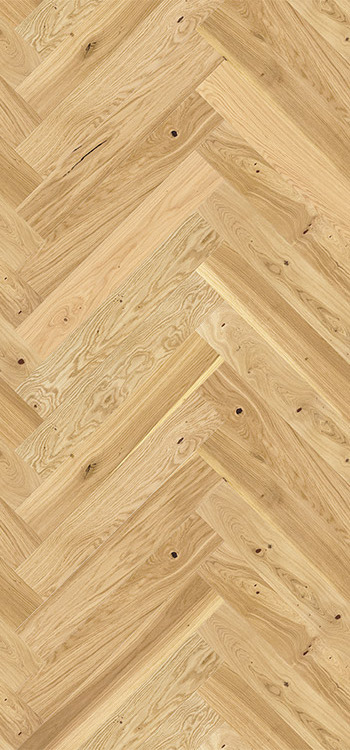 Drevená podlaha Dub Ramsey Piccolo Herringbone , prírodný olej, 14x110x660 mm
