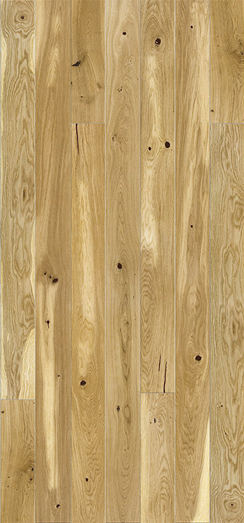 Drevená podlaha Dub Conchi Piccolo Natur, polomatný lak, 4V 14x130x2200 mm